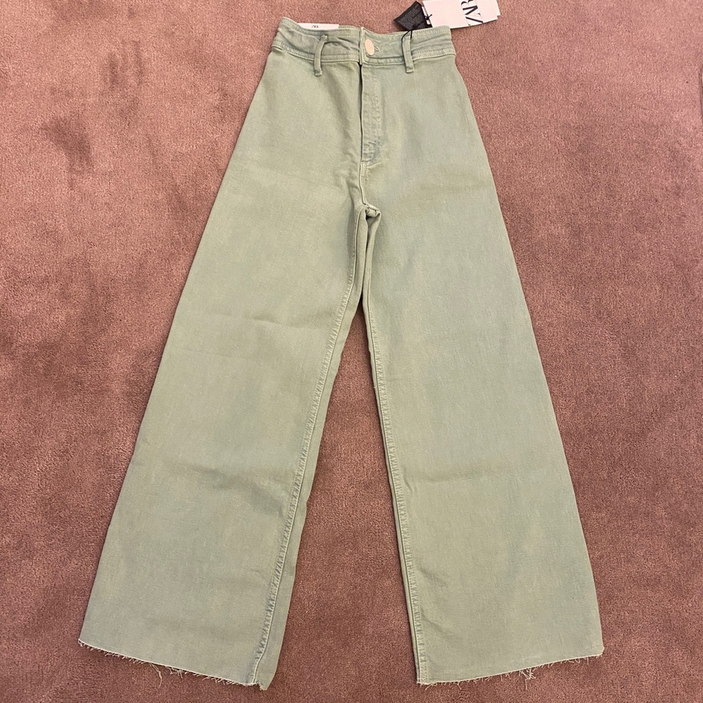 Zara Marine Straight Leg Jeans